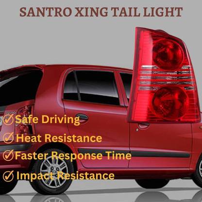 Alex Trader Rear Tail Lights Back Right Side Light Compatible For for Santro Xing Car Fancy Lights
