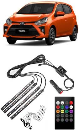 Gadzooks Universal Atmosphere Lights Car LED Strip Light 4pcs 48 LED G601 Car Fancy Lights