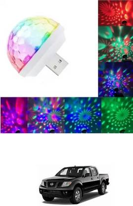 Kbshops Car Disco Ball Sound USB LED For Frontier Car Fancy Lights