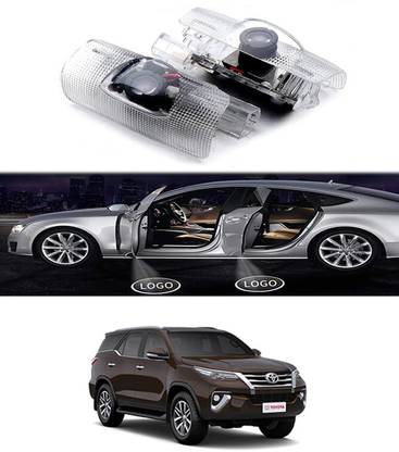 AYW Car Door 3D Shadow Logo Lights for TOYOTA Welcome Light For Fortuner-2016 Car Fancy Lights