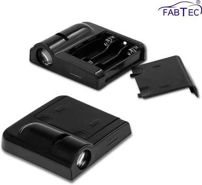 CARZEX Wireless Logo Door Shadow Light for All Mahindra Cars Car Fancy Lights