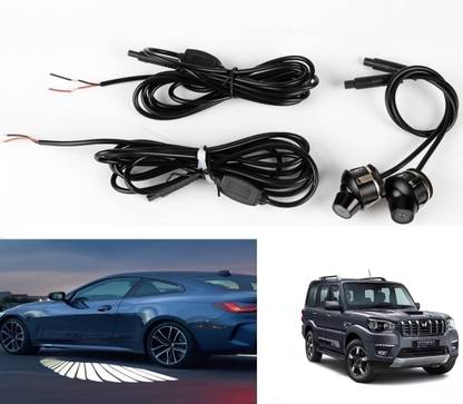 acube mart Mahindra Scorpio Car Rearview Mirror Side LED Angel Wing Light SL-2 light Car Fancy Lights