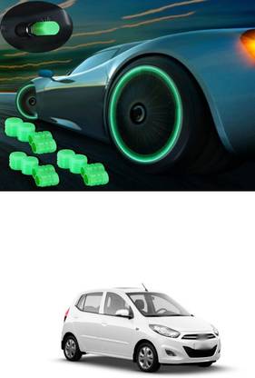 PRTEK Night Glow Luminous Wheels Cap Tire Valve Stem Fori10 Car Fancy Lights