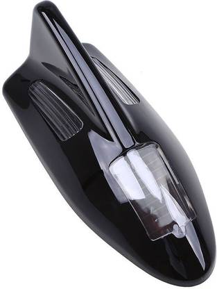 Roy Imaging Mini Solar LED Roof Spoiler Shark Fin Car Antenna Flashing Light Car Decorative Lights Modifications LED Light Car Fancy Lights