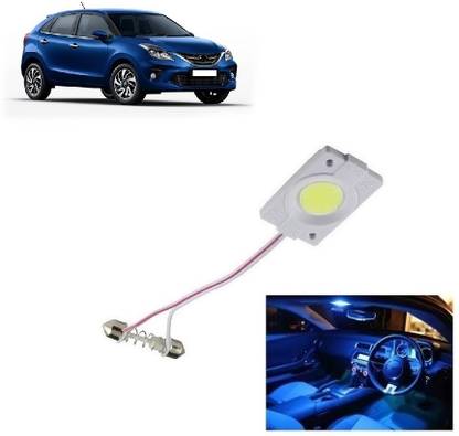 MotoshozX Roof LED Light Interior COB Blue High Brightness 2 pcs| Toyota Glanza Car Fancy Lights