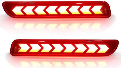 Ride2joy Car reflector C Matrix Rear Reflector Red Led for Maruti Suzuki Vitara Brezza Car Fancy Lights