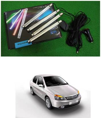 LOVMOTO Car LED Strip Lights with Mobile App Control and RGB For In-digo Headlight Car, Motorbike LED for Tata (12 V, 12 W)