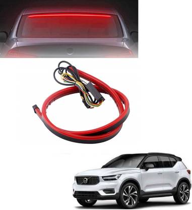 AuTO ADDiCT CAR REAR WINDSHIELD 90CM BRAKE STRIP WARNING LIGHT RED FOR VOLVO XC40 Car Fancy Lights