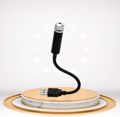 GUGGU USB Star Light Projector with Adjustable Brightness and 360° Rotation F228 Car Fancy Lights
