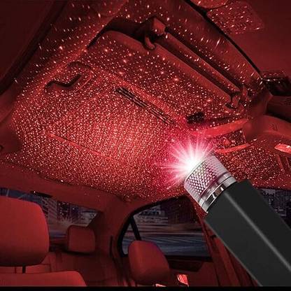DAYBETTER Car Interior Star Decoration USB Laser Light 360 Degree Car Fancy Lights