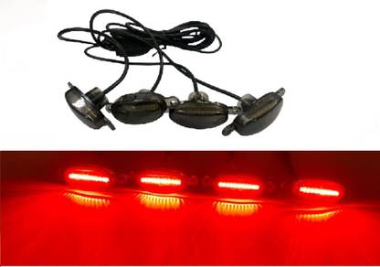 Cloudsale Grill Light Red Car Fancy Lights