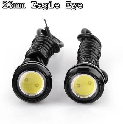 CSGLARE LED-23MM LED Eagle Eye Day Time Running Pilot Lamp (5W) (Red with Flash) Car Fancy Lights