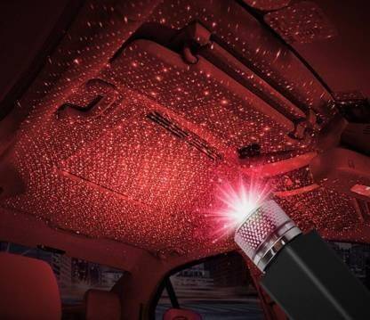 Prab star sky light car interior atmosphere Led lamp 360 degree Auto rotate LED Twinkle Ceiling Lights Control Starry Lights NEW Car Roof Star Light Interior Mini LED Starry Laser Atmosphere Ambient Projector Lights USB Auto Decoration Car Fancy Lights Car Fancy Car Fancy Lights