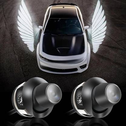 GONAMA Universal Angel Wings Projector Lights Car Side Rear View Mirror Led Projection Car Fancy Lights