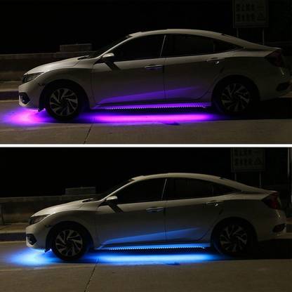 DARK CAR LIGHTS (UNDER BODY) RGB WATER PROOF STRIPS WITH REMOTE BY DARKENTERPRIES Car Fancy Lights