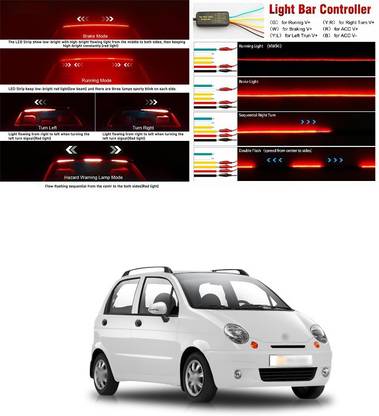 PROEDITION Universal Strip Splitter Spoiler Side Skirt Black for Car Truck 61 Matte, Glossy Daewoo Matiz Rear Garnish
