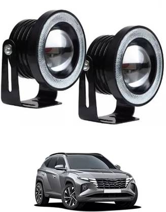 monolive Universal LED White High Beam Angel Eye Full Metal Fog Lamp For Car-281 Car Fancy Lights