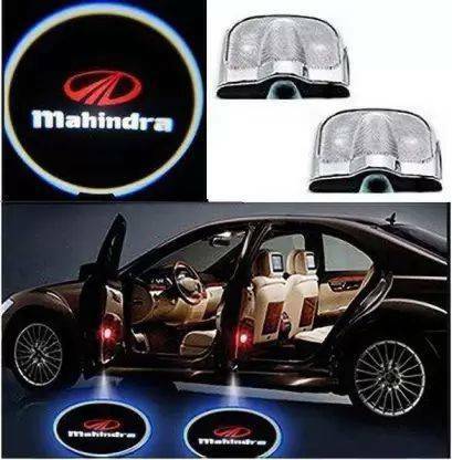 Auto Emporium Hub Mahindra Brand Logo Car Door Projector Shadow Light wired Car Fancy Lights