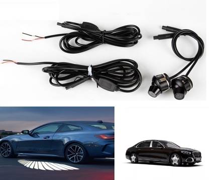 acube mart Maybach S-Class Car Rearview Mirror Side LED Angel Wing Light SL-2 light Car Fancy Lights