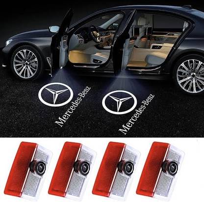 Autxin 3D Logo Projector Ghost Shadow Light-Benz A B C E M G AMG GL GLA GLC GLE GLS W Car Fancy Lights