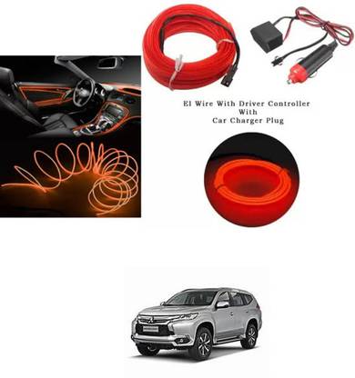 Kbshops Wired Car Interior Light Car Fancy Lights (Red) For Montero Car Fancy Lights