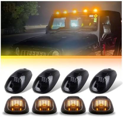 Autonationasia Hummer Light & Car Roof Top Light for Thar, Jimny & Off Road Vehicles(Pack of 4) Car Fancy Lights