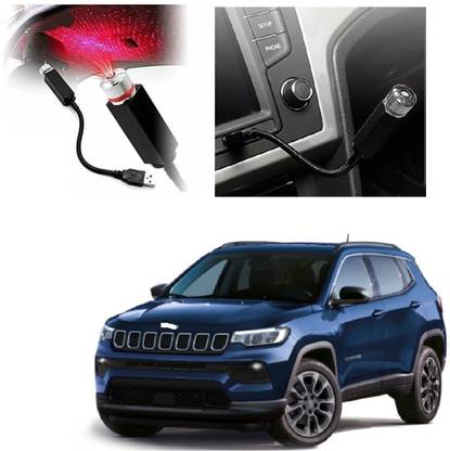 AutooNation Car interior USB Ambient Star Projector Use Party Light For Jeep Compass Car Fancy Lights