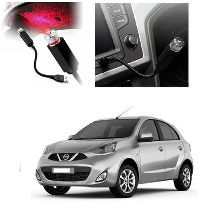 AutooNation Car interior USB Ambient Star Projector Use Party Light For Nissan Micra Type-2 Car Fancy Lights