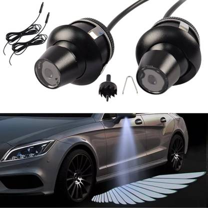 AutoPowerz Angel Wings LED Projector Spotlight Lamp Car Fancy Lights