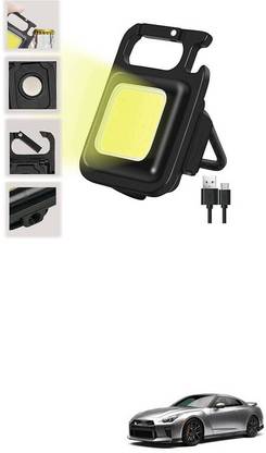 LOVMOTO Small LED Flashlight COB Rechargeable Keychain Q295 1 hrs Lantern Emergency Light