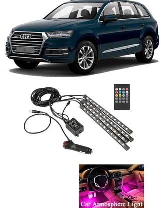 HANABI Atmosphere Lights Car LED Strip Lights 4 pcs 48 LED Multicolor HN1288 Car Fancy Lights