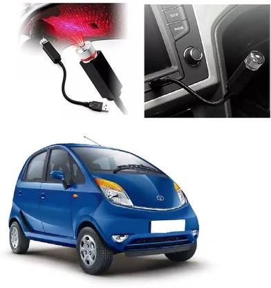 AutooNation Car interior USB Ambient Star Projector Use Party Light For Tata Nano Car Fancy Lights