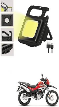 LOVMOTO Small LED Flashlight COB Rechargeable Keychain Q192 1 hrs Lantern Emergency Light