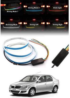 AYW LED Strip Trunk/Boot/Dicky Tail Lights/Turn Signal Light For logan Car Fancy Lights
