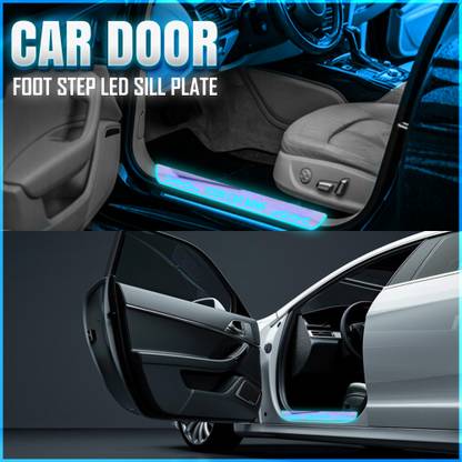 CARZEX Hexa Car Door Sill plate Premium Quailty Door Sill Plate