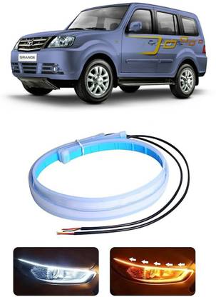 PROKONAI White & Amber LED Daytime Runninglight Headlamp Indicator Car FancyLights PK513 Car Fancy Lights