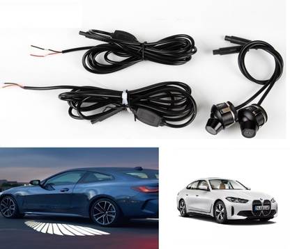 acube mart BMW i4 Car Rearview Mirror Side LED Angel Wing Light SL-2 light Car Fancy Lights