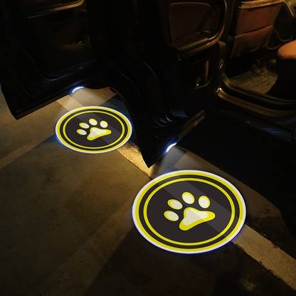 AVX LED Infrared Induction Car Door Welcome Ambient Light [ Cat Claw (1 Pair) ] Car Fancy Lights