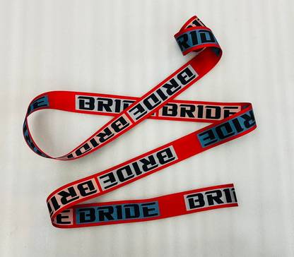 AUTO MT 3.6m-Bride-RED Car Seat Belt (Webbing Pad) JDM Drifting Sporty Car Seat Belt Turbo Charger