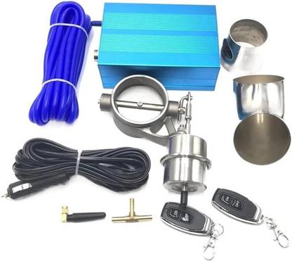Auto MT Valvetronic Exhaust 2.5Inch with Vacuum Pump with Wireless Remote Control Car Flywheel