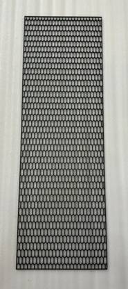 Auto MT Big Mesh Grill Spoiler ABS Plastic Bumper Vent Honeycomb Hex Grid, Grill for Car Car Flywheel