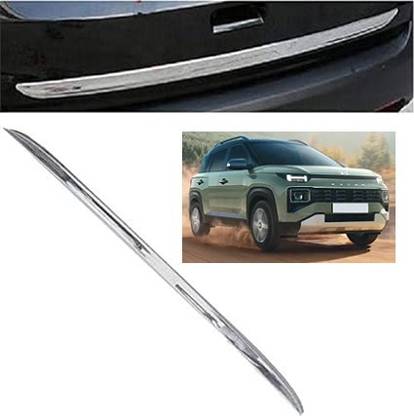 After cars Chrome Dicky Garnish Patti For Hyundai Exter 2023 Chrome Hyundai 1 Series Rear Garnish
