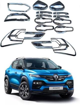 ACE Exterior Chrome Accessories Combo Kit Compatible with Kiger Chrome NA NA Rear Garnish