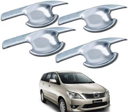 AutoZone Finger Guard/Bowl Cover Chrome Finishing Suitable For Toyota Innova(2012-2014) Chrome Toyota Innova Side Garnish