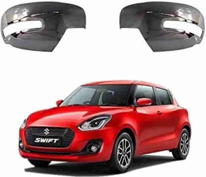 AutoZone Side Mirror Cover Chrome Finishing Suitable For Maruti Swift-18(Cut Type) Chrome Maruti Swift Side Garnish
