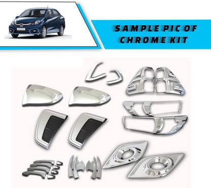 AUTO'SJET ™ Car Chrome Kit Car Accessories for AMAZE2016 Chrome Honda Amaze Side Garnish