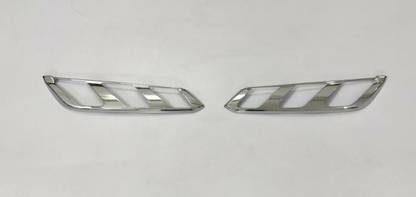 CARMART Head Light Chrome Garnish set of 2 Chrome Maruti Grand Vitara Front Garnish