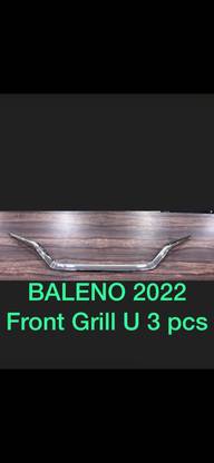 paxauto BALENO 2022 U GRILL Chrome Maruti Baleno Front Garnish