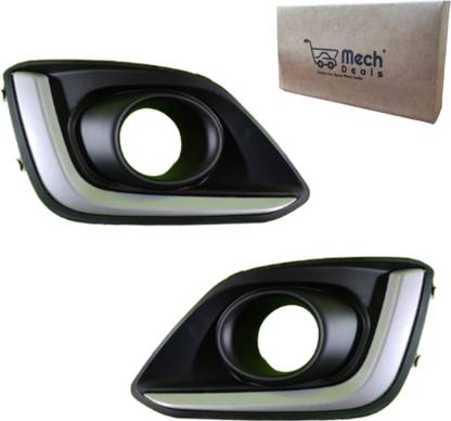 mechdeals MARUTI SWIFT (2014-2017) FOG LAMP COVER RIGHT + LH Glossy Maruti Swift Front Garnish