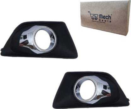 mechdeals FORD ECOSPORT FOG LAMP COVER CHROME, RH + LEFT Chrome Ford Ecosport Front Garnish